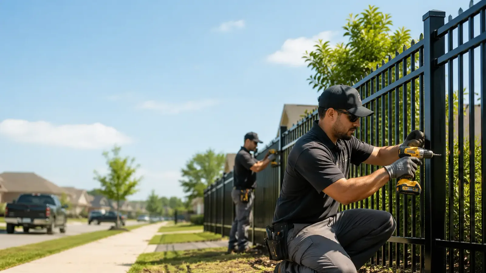 Metal Fence Installation in Hopkins, MI